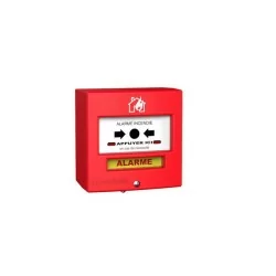 Neutronic 4710R1 Déclencheur manuel à 1 contact - rouge