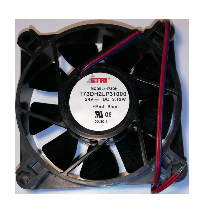 Etri 173DH2LP31000 Ventilateur 24V - 3,1W - 80x80x20mm