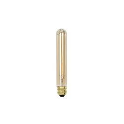 Light & Living 9900204 Ampoule Tube LED E27 3W 135lm 2300°K - Ø3x19cm - Ambre