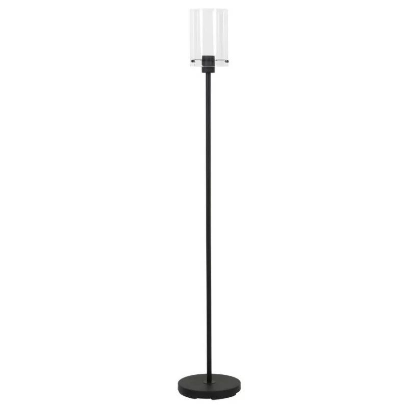 Living & Light 1717912 - Lampadaire VANCOUVER Ø25x150cm - Verre - Noir Mat