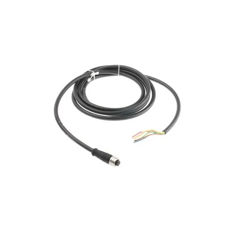 Molex 12000650957 - Cordon Brad M12 vers c‚ble libre 8 pôles - 10 mètres