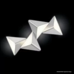 Grossmann 74-781-072 - Applique murale/Plafonnier DELTA LED 4 lumières - Alu