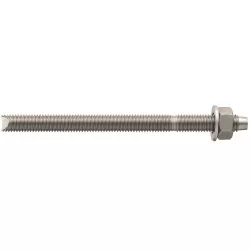 Hilti 333135 - Tige d'ancrage HAS-E-R M20x170/48 pour capsules chimiques (Inox A4)