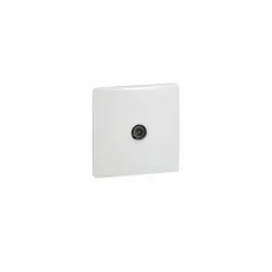 Legrand 080643 - Prise TV simple Neptune - m‚le - fixation vis/griffes