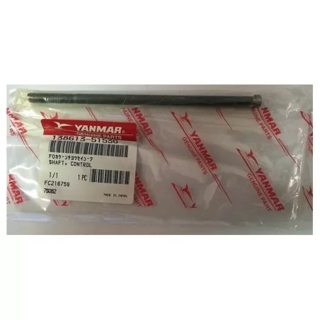 Yanmar 138613-51530 - Shaft, Control