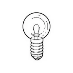 Legrand 060920 AmpoulE CULOT E10 - 6 V - 0,45 A - 2,7 W