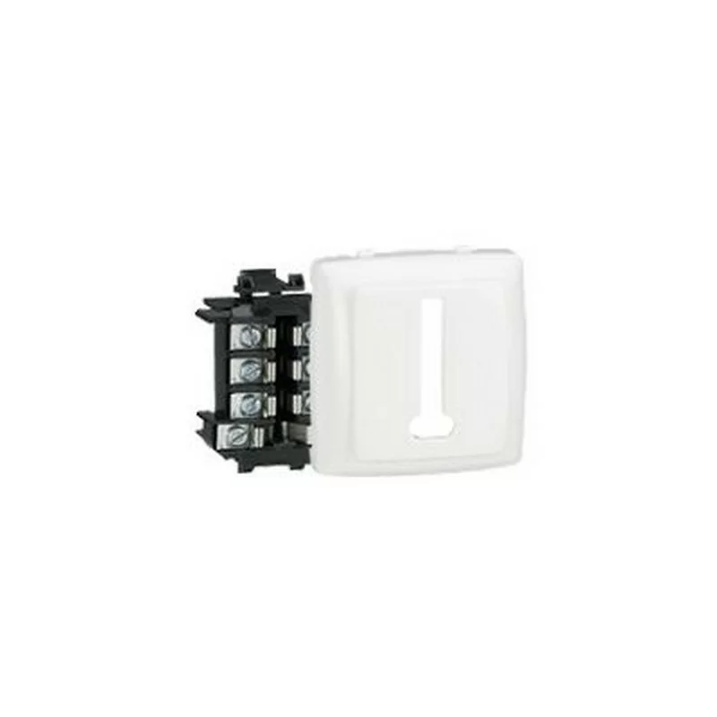 Legrand 086138 - Prise Téléphone 8 contacts appareillage saillie composable - blanc