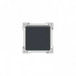 Niko 122-61105 - Enjoliveur INTERRUPTEUR INTENSE ANTHRACITE