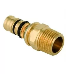 Geberit 613.536.00.5 Raccord Mepla avec filetage mâle Ø26mm - 3/4"
