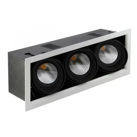 Lucibel GLW401943 Luminaire encastré orientable 3x20W 3000K 3300Lm 501x190mm