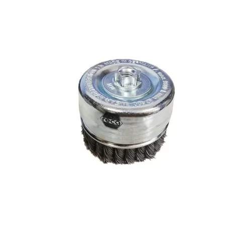 Reca 2695411008 Brosse 100mm coupelle métallique fil d'acier tressé 0,80mm