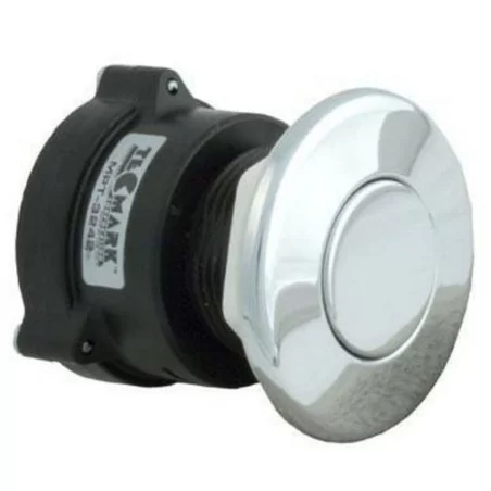 Tecmark MPT-3242 Bouton pneumatique longue distance Ø64mm chromé