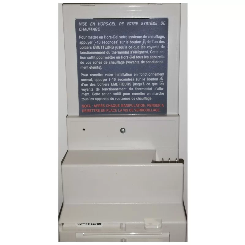 Thermor 500394 Cassette de programmation - RÈcepteur courant porteur