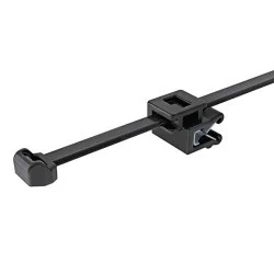 HellermannTyton 150-40591 LaniËres assemblÈes (x500) pour bord de tÙle 200x4.6mm - T50ROSEC5A