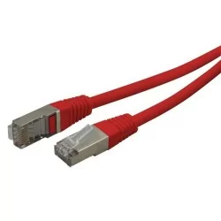 Cordon rÈseau RJ45 Cat.6 blindÈ FTP 1.00m Cuivre - Rouge - 33508