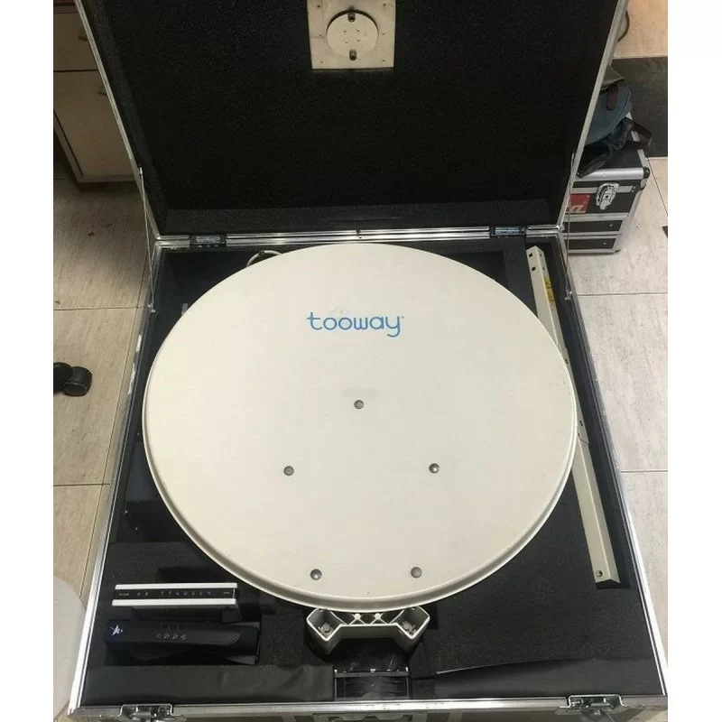 TooWay VIASAT - SystËme de rÈception avec Flightcase - Parabole 75cm DSL/Large B
