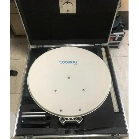 TooWay VIASAT - SystËme de rÈception avec Flightcase - Parabole 75cm DSL/Large B