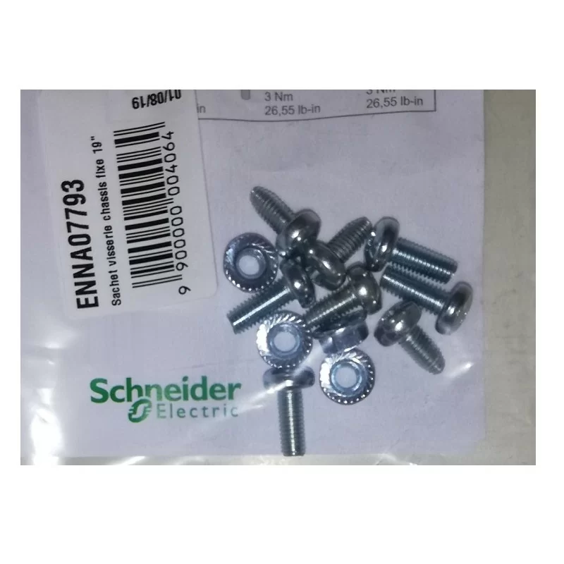 Schneider ENNA07793 Sachet visserie chassis fixe 19"