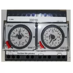 Flash 30010 Programmateur 2 zones pour chauffage électrique